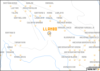 map of Llambo