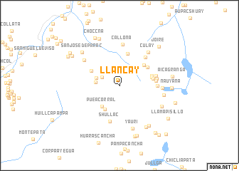 map of Llancay