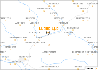 map of Llancillo