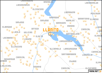 map of Llanito