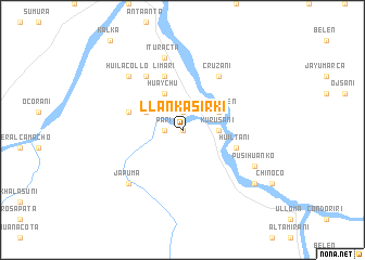 map of Llanka Sirki
