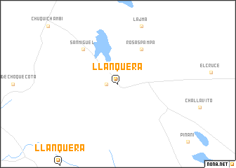 map of Llanquera