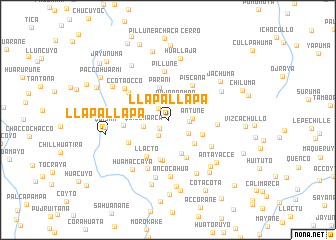 map of Llapallapa