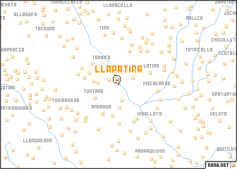 map of Llapatira