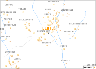 map of Llato