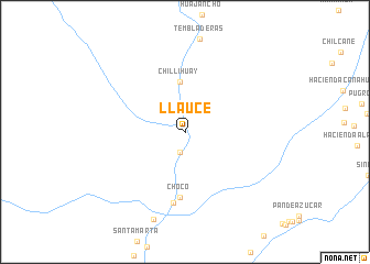 map of Llauce