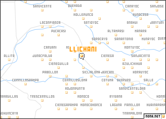 map of Llichani