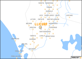 map of Llicuar