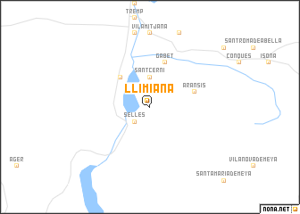 map of Llimiana