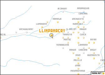 map of Llimpamacay