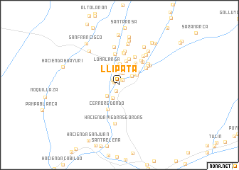 map of Llipata