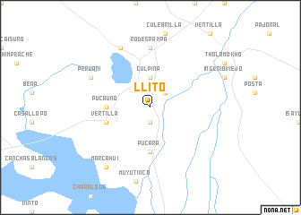 map of Llito