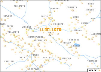 map of Llocllata