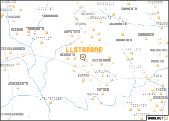 map of Llotarane