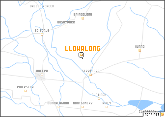 map of Llowalong