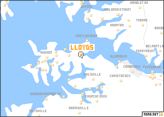 map of Lloyds