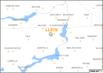 map of Lloyd