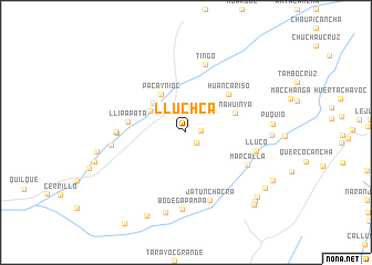 map of Lluchca