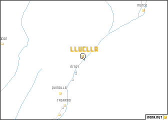 map of Lluclla
