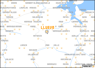 map of Llueva