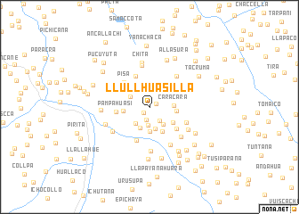 map of Llullhuasilla