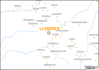 map of Lluspirca