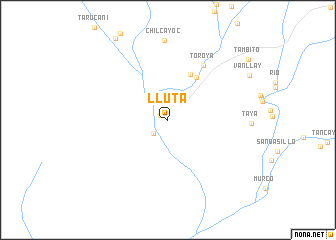 map of Lluta