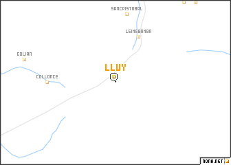 map of Lluy