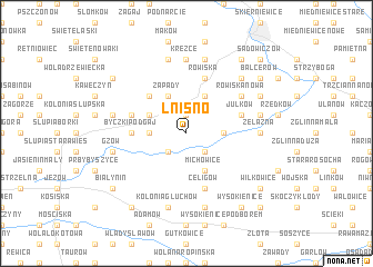 map of Lnisno