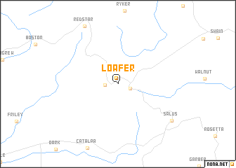 map of Loafer