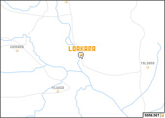 map of Loākara