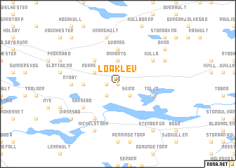 map of Loaklev
