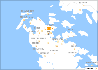 map of Loak