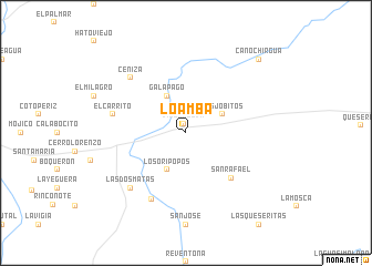 map of Loamba