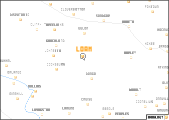 map of Loam