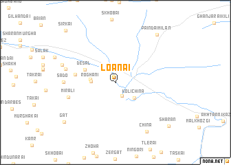 map of Loānai