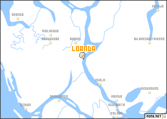 map of Loanda