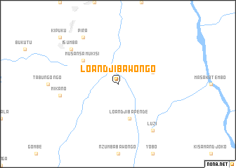 map of Loandji-Bawongo