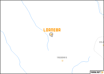 map of Loʼaneba