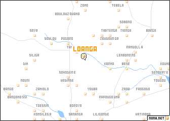 map of Loanga