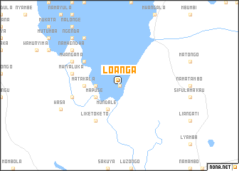 map of Loanga