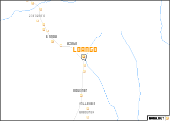 map of Loango