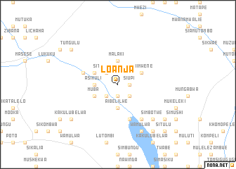 map of Loanja