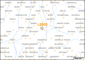 map of Loano