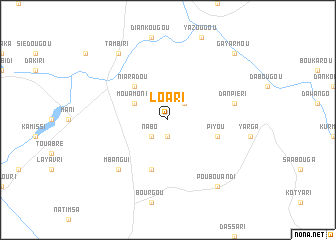 map of Loari