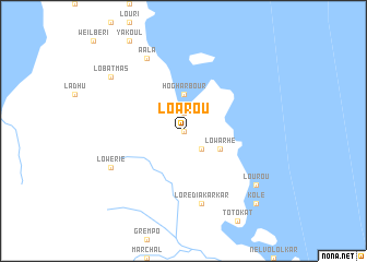 map of Loarou