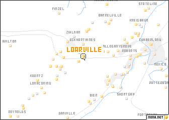 map of Loarville