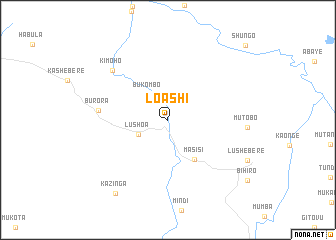 map of Loashi