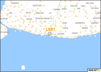 map of Loay