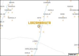 map of Loazamba Kuta